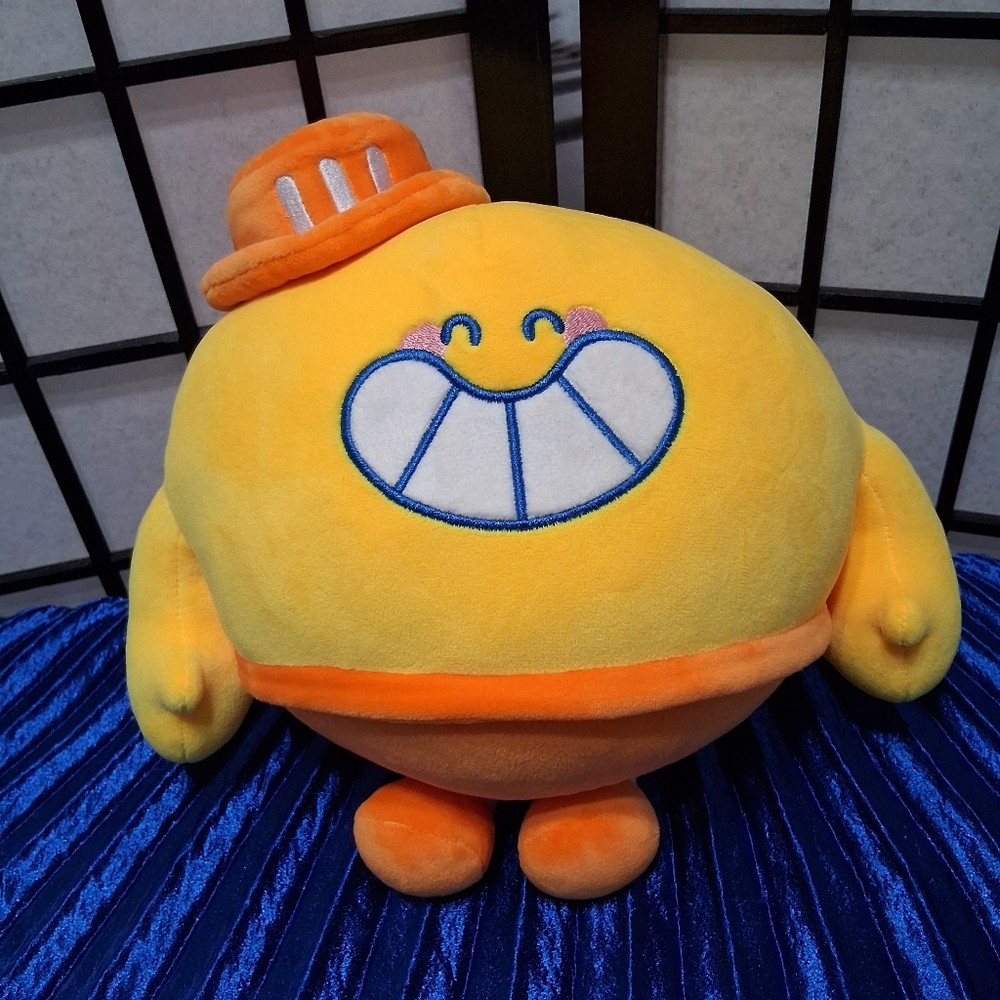 This is a Plush of the Character Gus, a Brawler from the Mobile Game Brawl Stars